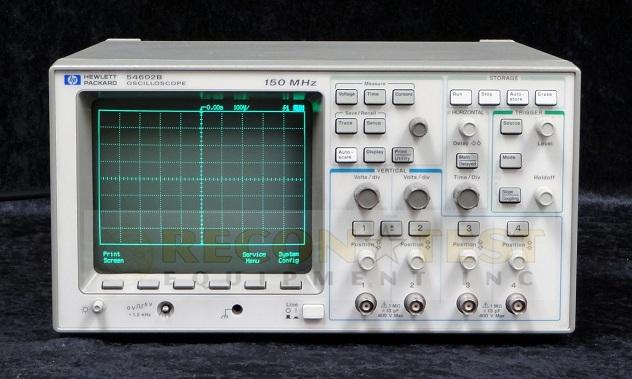 Agilent/HP 54602B (2+2) Channel 150 MHz Digital Oscilloscope